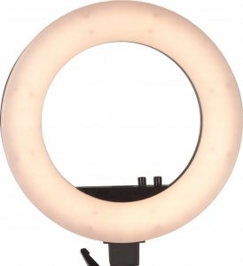 Lampa pierścieniowa Activeshop Lampa pierścieniowa Ring light 18' 48W led czarna + statyw 11