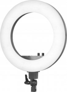 Lampa pierścieniowa Activeshop Lampa pierścieniowa Ring light 18' 48W led czarna + statyw 9
