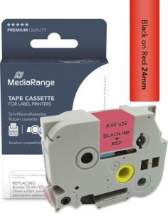 MediaRange MediaRange Schriftbandka. Brother TZ-451/TZe-451 24mm 8m sw 2