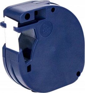 MediaRange Taśma do drukarek. komp. Dymo 12mmx4m laminowany czarny/biały 4