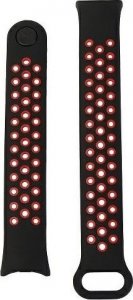 Beline Beline Pasek Mi Band 8 Design Czarno-Czerwony /Black-Red 2