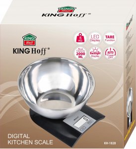 Waga kuchenna KingHoff Elektroniczna Waga Kuchenna Z Misą 2l Kh-1828 7