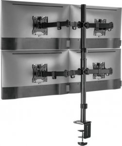 Equip Uchwyt biurkowy na 4 monitory 17" - 32" (650159) 3