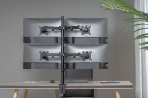 Equip Uchwyt biurkowy na 4 monitory 17" - 32" (650159) 6