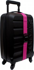 Dunlop UNIWERSALNY PAS ZABEZPIECZAJĄCY DO WALIZKI SPINAJĄCY DUNLOP 200x5CM FUKSJA 3