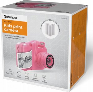 Denver KPC-1370 pink Kids camera with printer 7