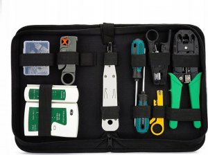 Dexxer Tester kabli z zestawem narzędzi RJ45 LAN BS-470 4