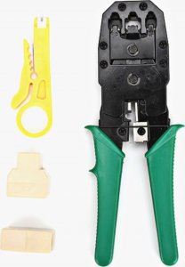 Dexxer Tester kabli z zestawem narzędzi RJ45 LAN BS-470 6