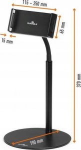 Uchwyt Durable Durable Tablet Mount TWIST COMBI 894301 8