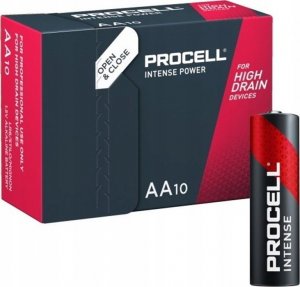 Duracell Bateria Duracell LR6 / AA / MN 1500 / PROCELL INTENSE POWER 10 SZT. 1
