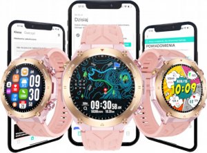 Smartwatch Wenom SMARTWATCH DAMSKI ZEGAREK FUNKCJA GPS ROZMOWY CIŚNIENIE 650mAh SMART WATCH 8