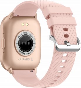 Smartwatch Wenom Smartwatch Zegarek Polskie Menu Rozmowy Sport Smart Watch Różowy Damski 2