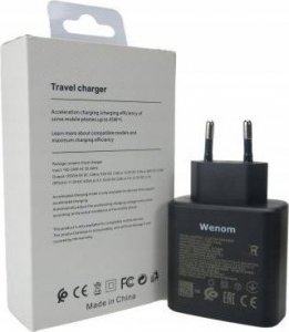 Ładowarka Wenom Oryginalna ładowarka Super Fast Charging 45W USB-C Galaxy S22 S23 Iphone 15 4