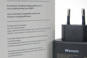 Ładowarka Wenom Oryginalna ładowarka Super Fast Charging 45W USB-C Galaxy S22 S23 Iphone 15 7