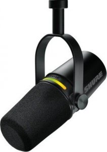 Mikrofon Shure Shure MV7+-K-BNDL - Mikrofon lektorski/wokalny ze złączem XLR/USB-C Czarny + statyw biurkowy GATOR 1