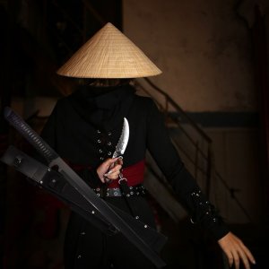 Special Replicas Miecz Katana Ninja Treningowy z Pochwą 71 cm D119 5