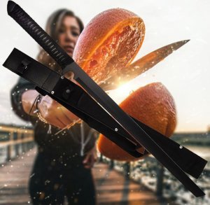 Special Replicas Miecz Katana Ninja Treningowy z Pochwą 71 cm D119 6