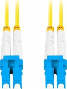 Lanberg Patchcord światłowodowy Lanberg SM LC/UPC-LC/UPC DUPLEX 3.0MM LSZH G657A1 0.5m żółty 2