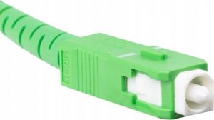 Lanberg Patchcord światłowodowy Lanberg SM SC/APC-SC/APC SIMPLEX 3.0MM LSZH G657A1 0.5m żółty 3