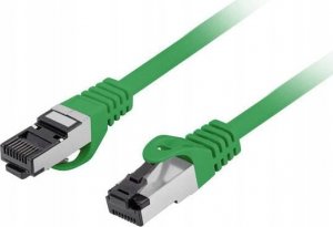 Lanberg Patchcord Lanberg S/FTP kat.8.1 1m LSZH CU fluke passed zielony 1