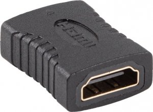 Adapter AV Lanberg Adapter Lanberg HDMI(F)->HDMI(F) 4K beczka czarny 3