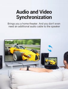 Adapter AV Lanberg Adapter Lanberg HDMI(F)->HDMI(F) 4K beczka czarny 5