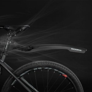 RockBros Błotnik Rockbros DNB8001 z czerwoną lampką LED - czarny 6