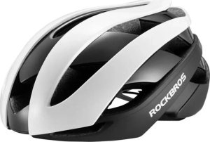 RockBros Kask rowerowy Rockbros 10110004001 rozmiar L - biało-czarny 1