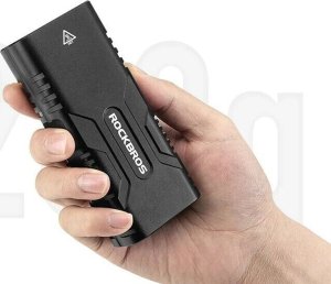 RockBros Lampka rowerowa Rockbros 24310002001 850 lm z funkcją powerbanku + kabel USB-C - USB-A - czarna 4