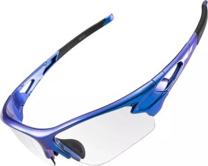 RockBros Okulary rowerowe Rockbros 10069 fotochromowe UV400 - niebieskie 1