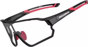 RockBros Okulary rowerowe Rockbros 10135 fotochromowe UV400 - czarno-czerwone 1