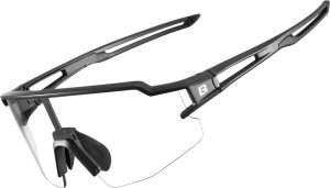 RockBros Okulary rowerowe Rockbros 10175 fotochromowe UV400 - czarne 1