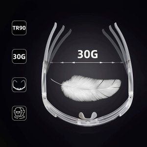 RockBros Okulary rowerowe Rockbros SP291 fotochromowe UV400 - białe 12