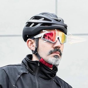 RockBros Okulary rowerowe Rockbros SP297 polaryzujące - białe 3