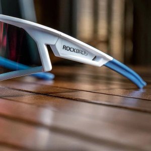 RockBros Okulary rowerowe Rockbros SP297 polaryzujące - białe 4
