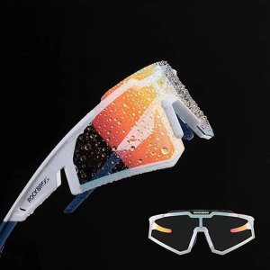 RockBros Okulary rowerowe Rockbros SP297 polaryzujące - białe 9