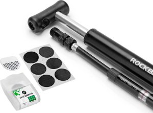 RockBros Pompka rowerowa Rockbros 42322821001 podłogowa - czarna 5