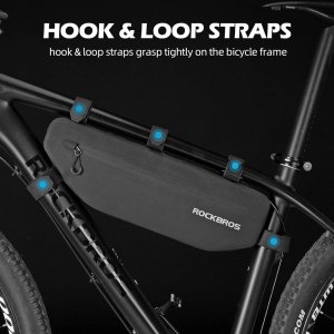 RockBros Sakwa rowerowa AS-043 na rzepy 3l - czarna 24