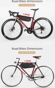 RockBros Sakwa rowerowa AS-043 na rzepy 3l - czarna 6
