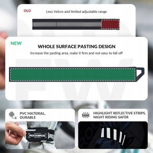 RockBros Taśma odblaskowa Rockbros 49210008001 - zielona 5