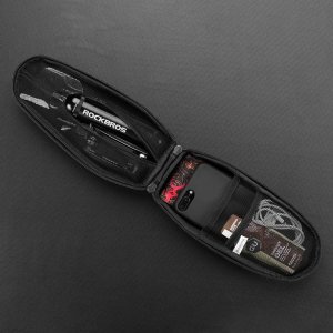 RockBros Torba rowerowa Rockbros B60 wodoszczelna na ramę - czarna 2