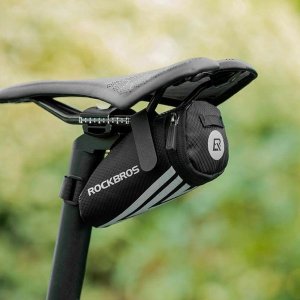RockBros Torba rowerowa Rockbros C28 pod siodełko - czarna 2