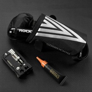 RockBros Torba rowerowa Rockbros C28 pod siodełko - czarna 8