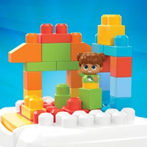 Mega Bloks Stolik z klockami Buduj i zrzucaj 9