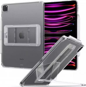 Etui na tablet Spigen Etui Spigen Airskin Hybrid S do Apple iPad Pro 12.9 2021 / 2022 Crystal Clear 1