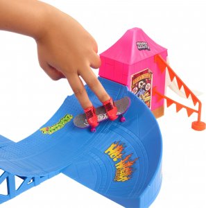 Hot Wheels Zestaw Finger Skate Wesołe miasteczko skatepark 9