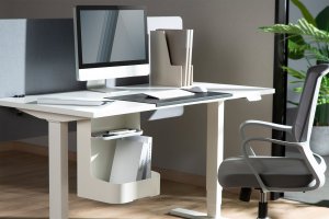 Digitus ZUB Digitus Under-Desk Storage / Pocket Tray white 2