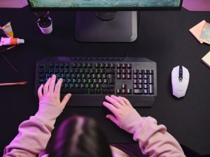 Mysz Trust TRUST myš GXT 110W FELOX Gaming Wireless Mouse, optická, USB, bílá 8