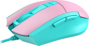 Mysz A4Tech A4tech Bloody Myš L65 Max, podsvícená herní myš, 12000 DPI, USB, Růžová 2