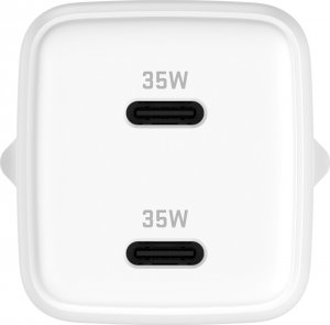 Ładowarka Yenkee Ładowarka sieciowa USB C 2x18W 3A Power delivery 3.0 QC3.0 Biała 3